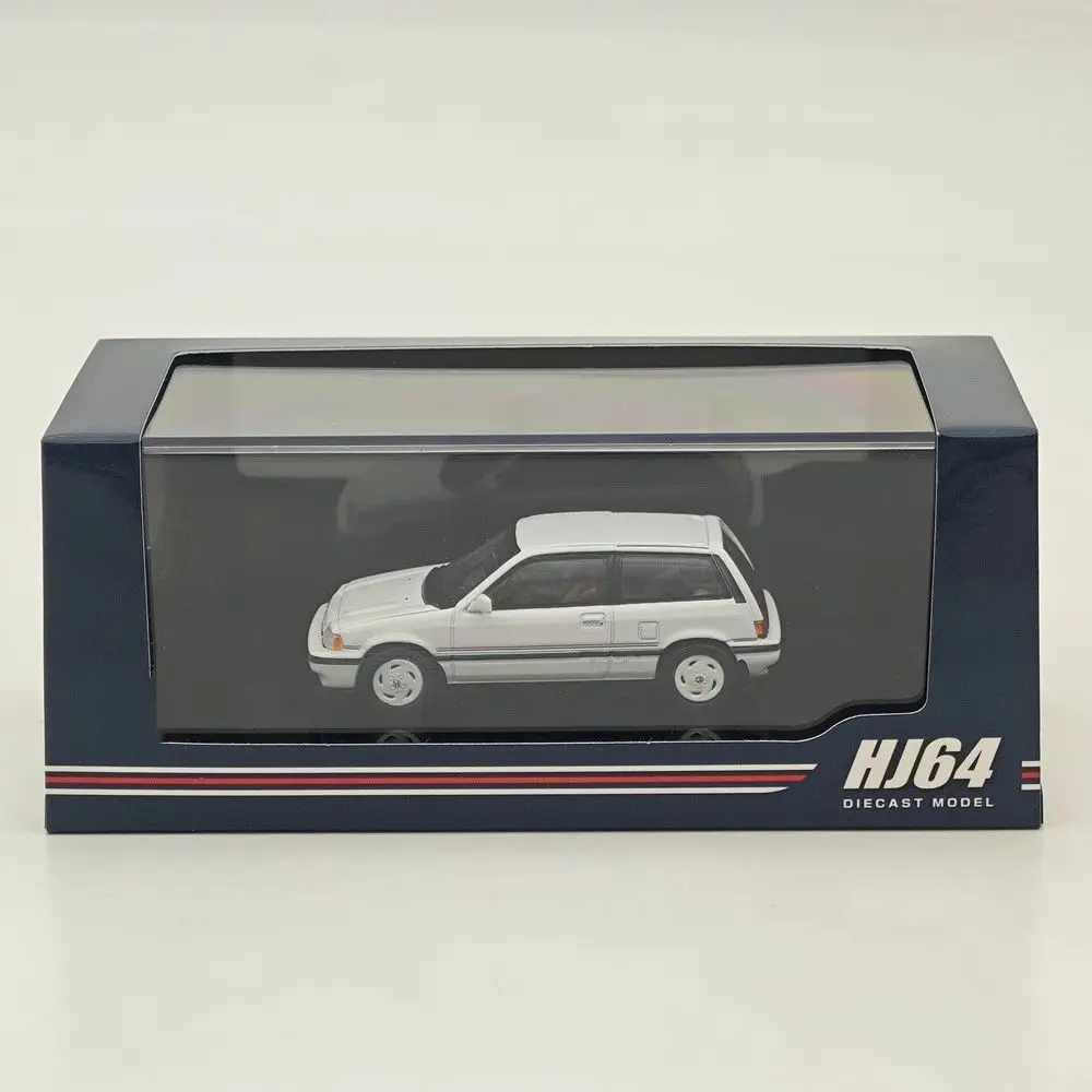 

Коллекционная модель автомобиля Hobby HJ64 1:64 для CIVIC AT, поздняя версия, специальное издание, белый цвет, HJ643029FW, литая под давлением, миниатюрная коллекционная модель