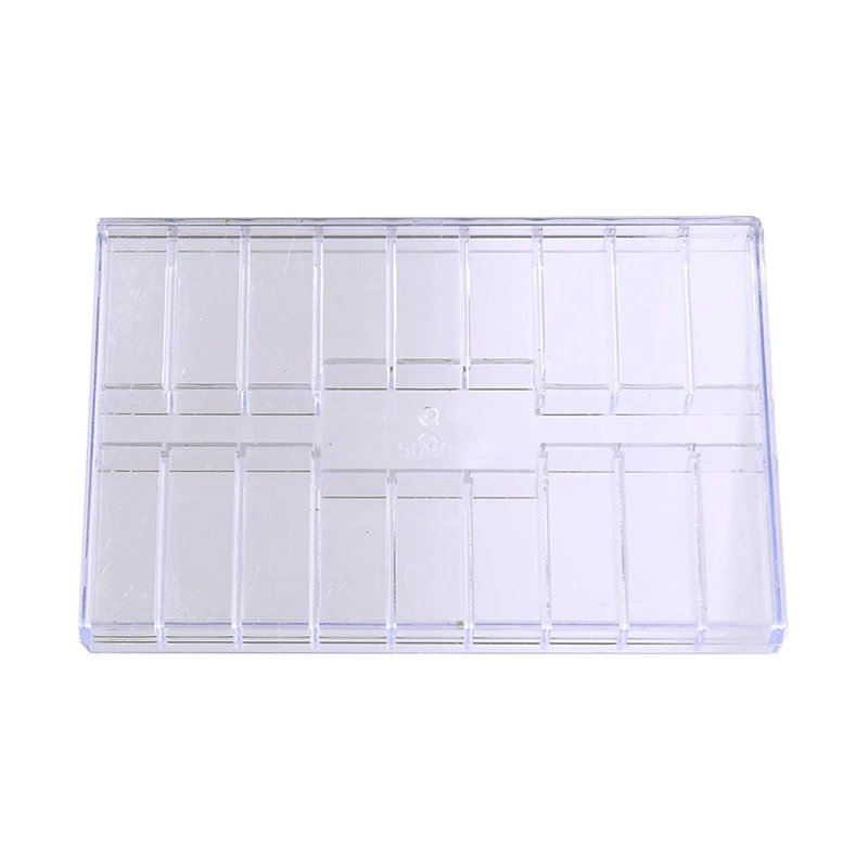 Plastic storage box with 19 compartments, storage box, utility, tool, fishing equipment
