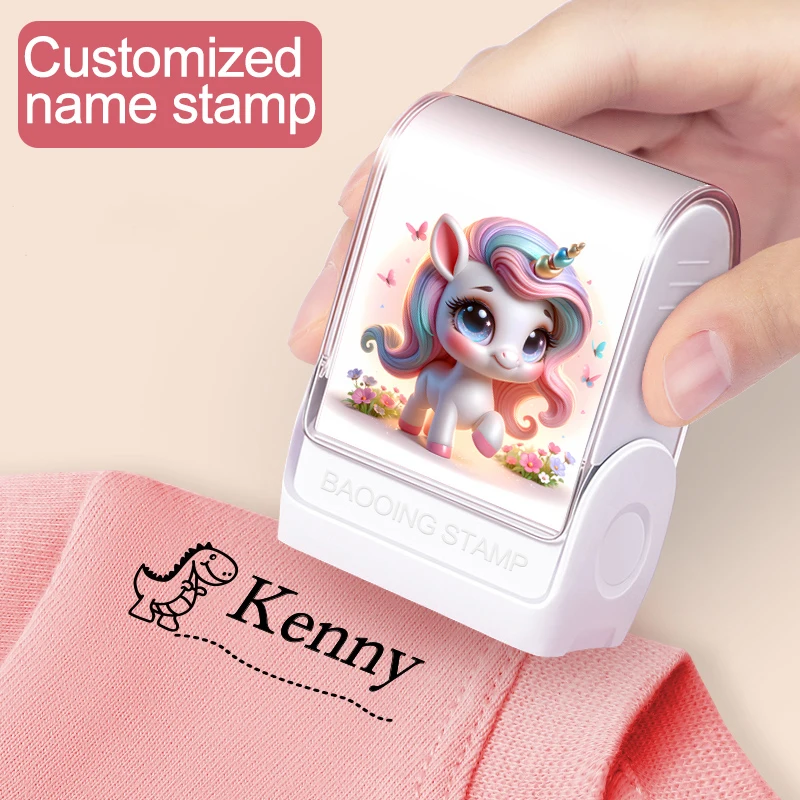 

‌ Именной штамп с гравировкой — лучший подарок, водонепроницаемая печать для путешествий и школы, персонализированная прочная игрушка для детей в подарок