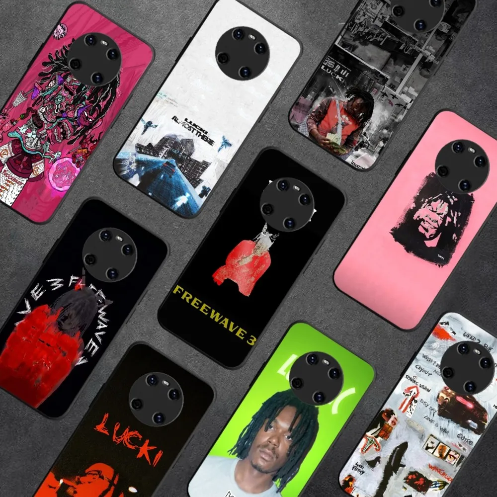 L-Lucki Rapper WAKE UP LUCKI Phone Case For Huawei Y9 6 7 5 Prime Enjoy 7s 7 8 plus 7a 9e 9plus 8E Lite Psmart Shell