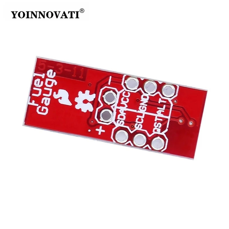 1pcs MAX17043 LiPo Fuel Gauge Lithium Battery Detection Board Module A/D Conversion IIC I2C Interface Detection DIY
