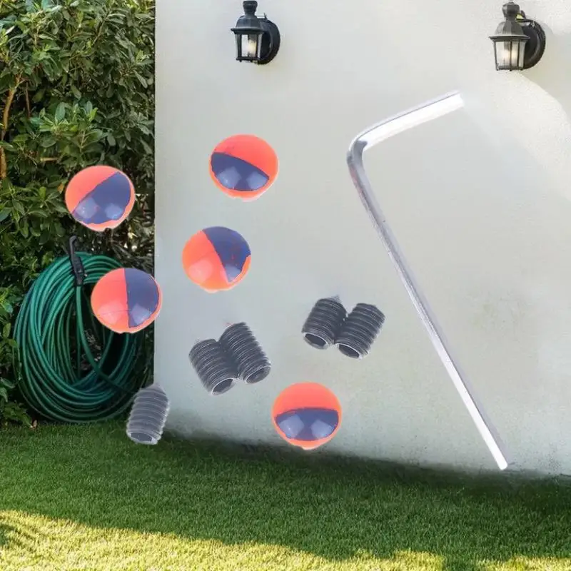 أغطية مقبض الصنبور للحوض، علامة الماء الساخن والبارد؛ أغطية صنبور حوض المطبخ والحمام المتينة #4