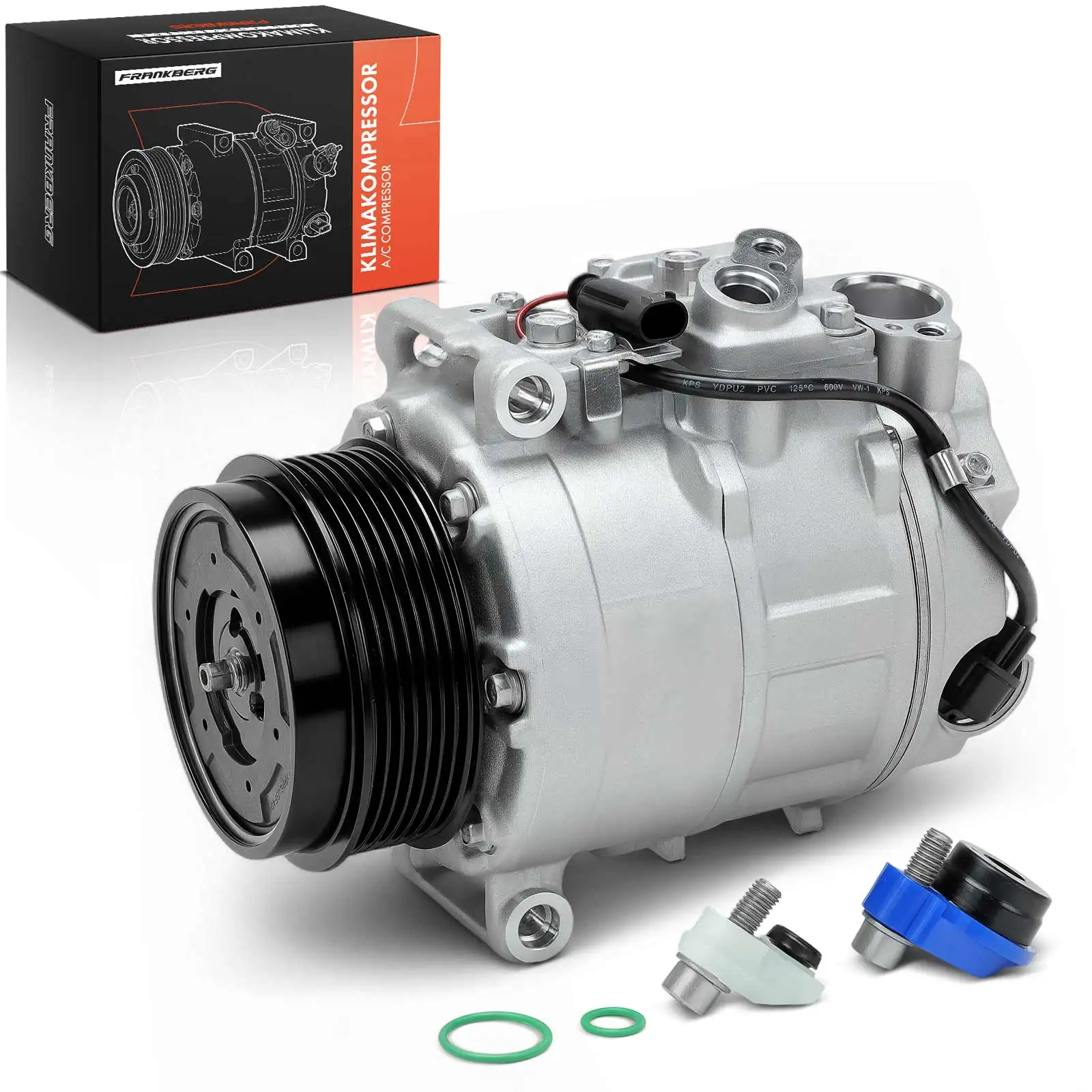 Frankberg 1x klimaatcompressor voor Mercedes-Benz S211 W203 W204 C209 W211 S204 X218 A0012301311 0012307911 0012301311
