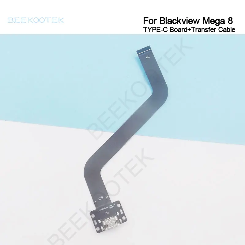New Original Blackview MEGA 8 USB Board Base Charging TYPE-C Port Board With Transfer Cable For Blackview Mega 8 Tablet