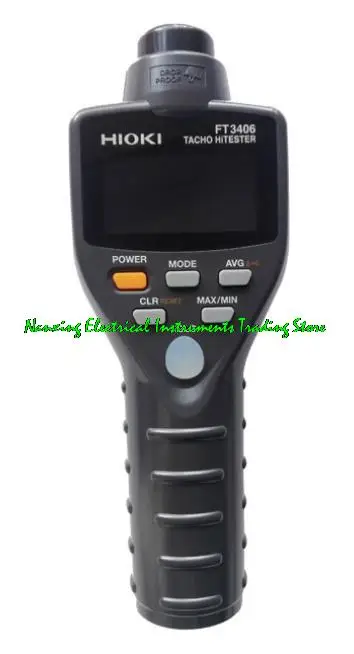 HIOKI FT3405/FT3406 Wide Range Industrial-Grade Digital Tachometers for Non-Contact / Contact Rotation and Cycle Measurements