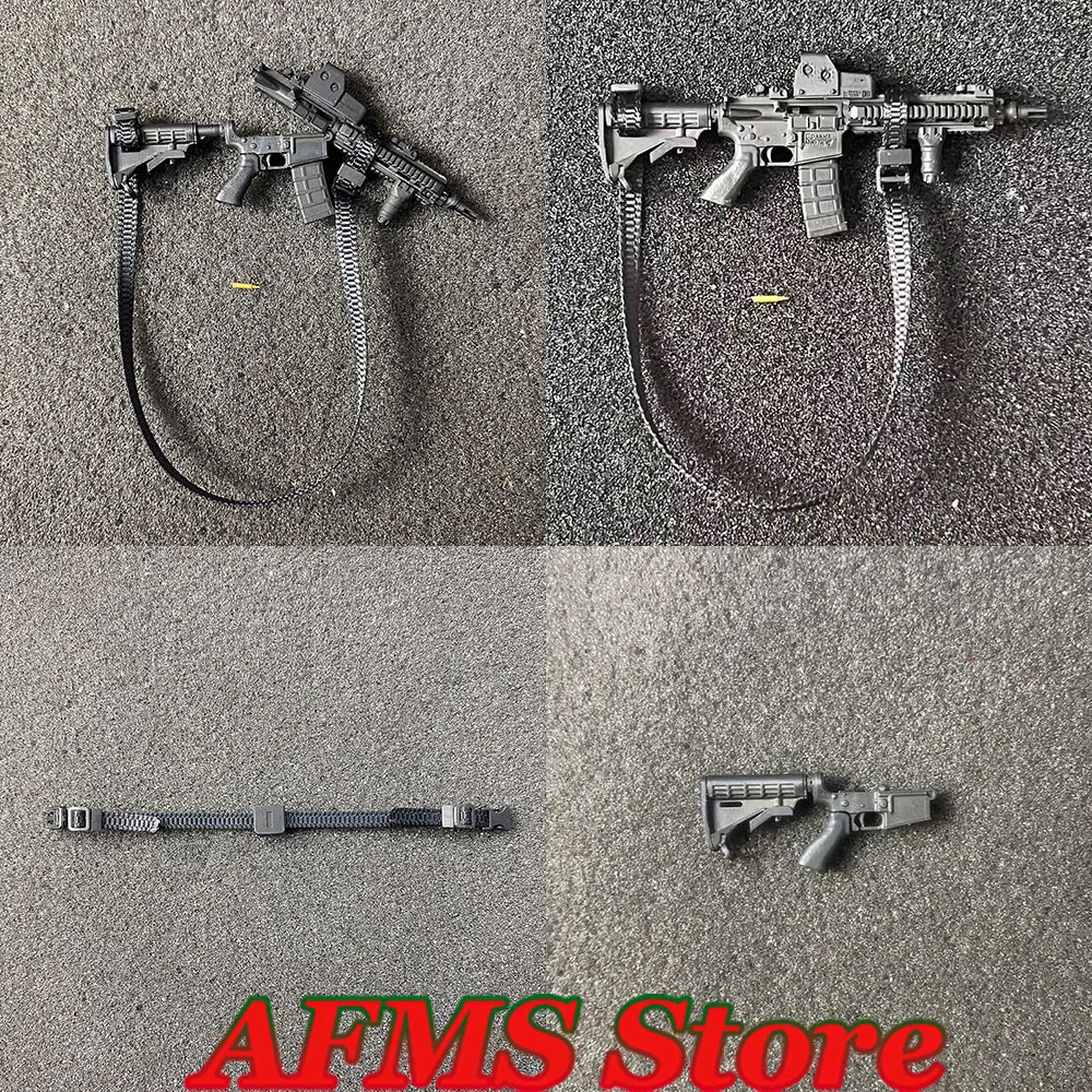 Figura coleccionable a escala 1/12, CA415, juguete de plástico, accesorio de equipo de combate, compatible con figura de acción de 6 pulgadas, muñeco soldado