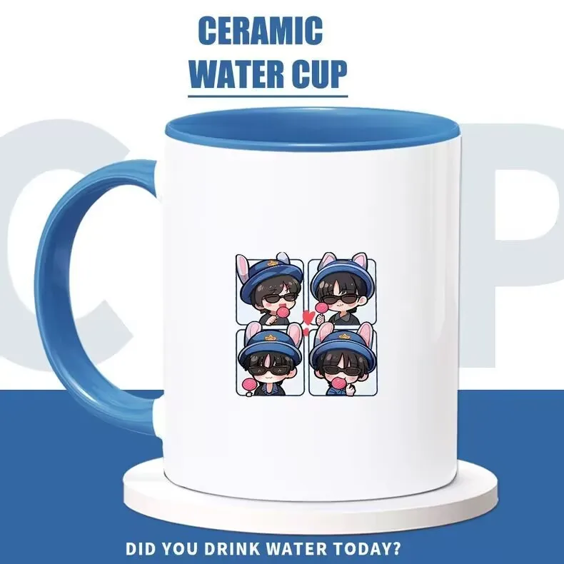 كوب ماء محيطي من ليو يونينغ، كوب حديث للأخوة أنيمي تونغرين، كوب سيراميك لشرب القهوة