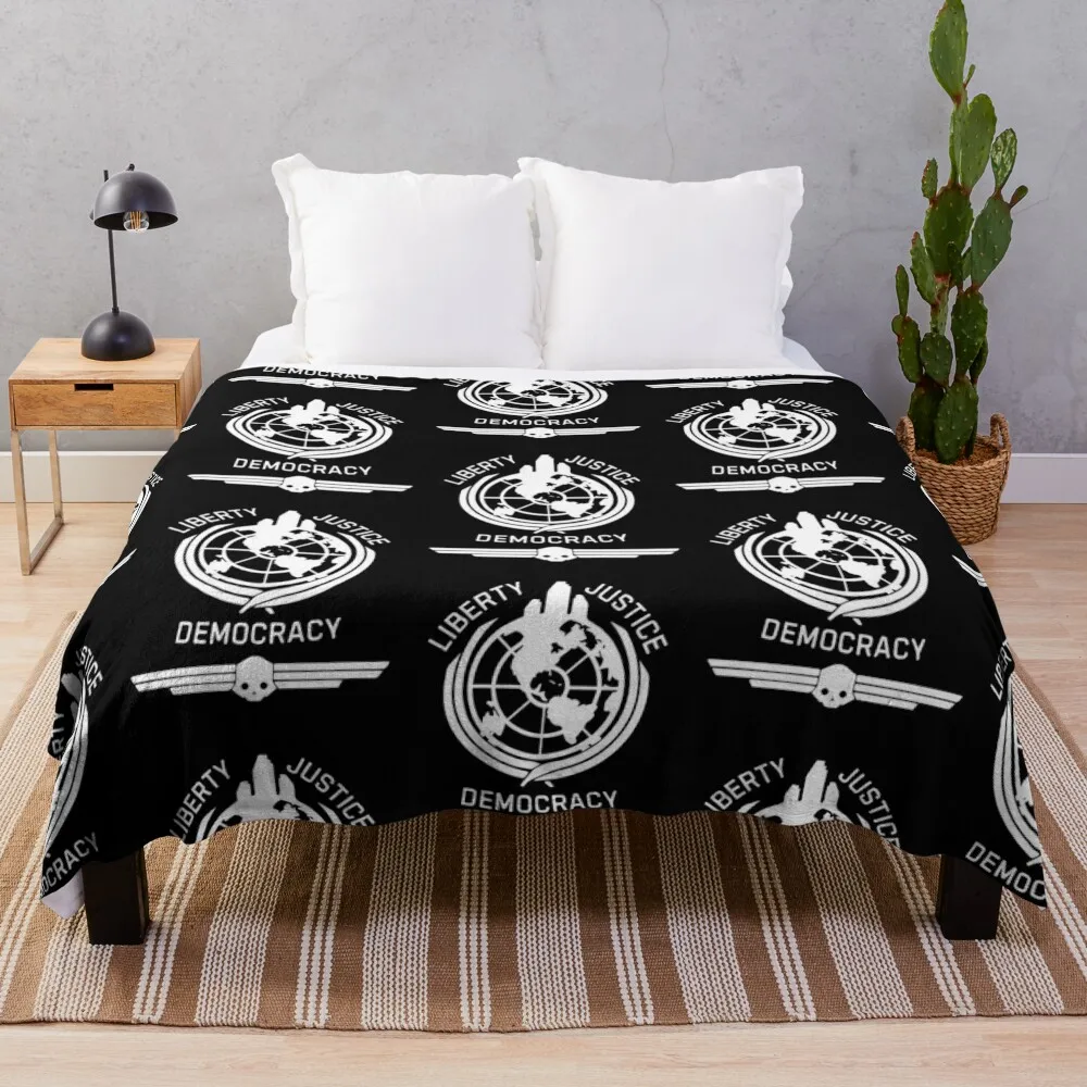 

Helldivers Sweater Throw Blanket Thermals For Travel For Decorative Sofa Blankets