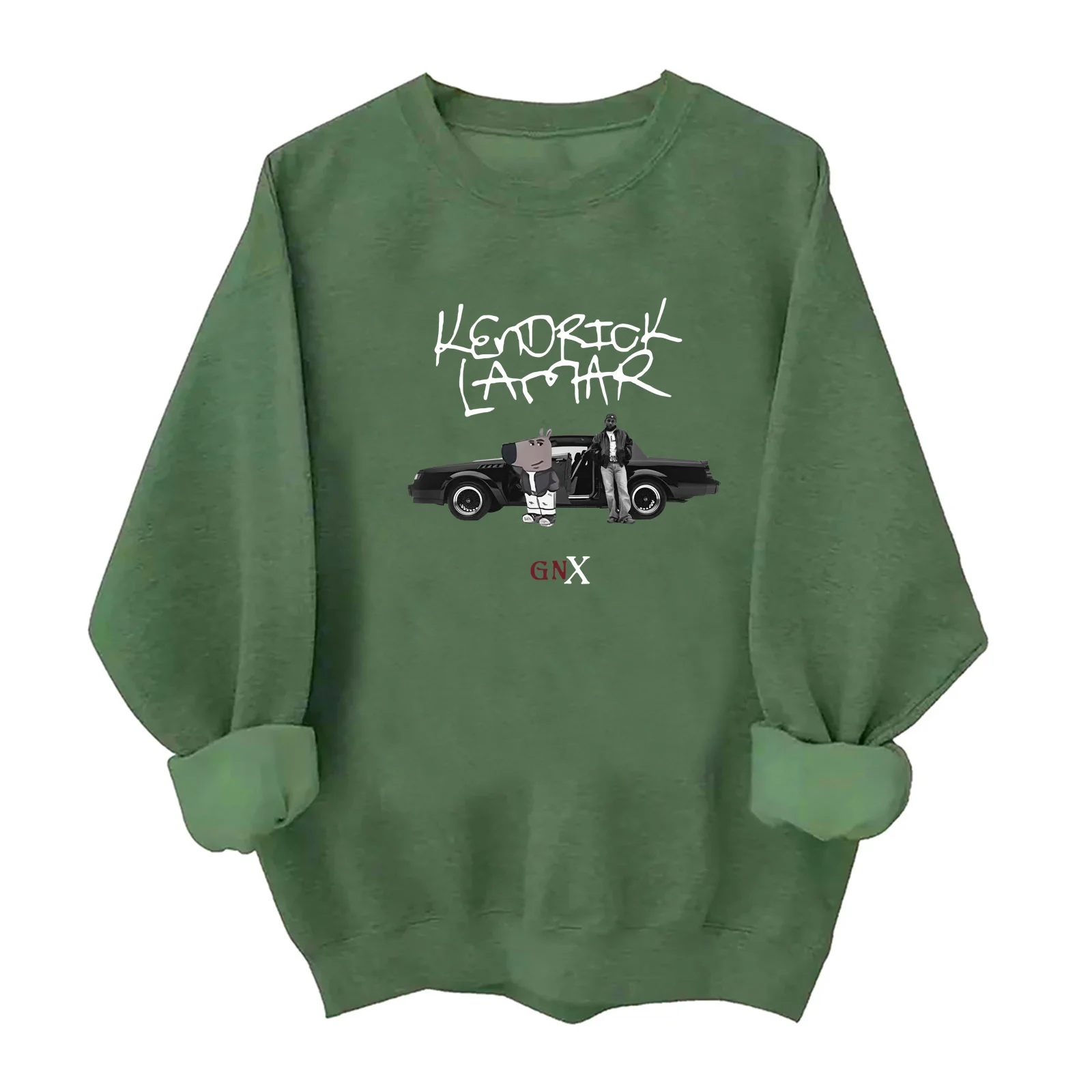 Kendrick Lama GNX Sweatshirt Oversize Hoodie Unisex Long Sleeve Hoodies Sweatshirts