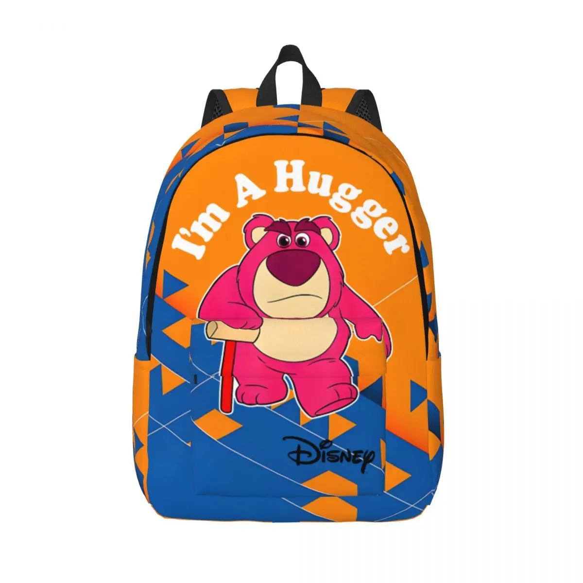 

Bookbag Disney Cartoon Characters Large Capacity Lotso For Boy Girl Gift Daily Handbag Hiking