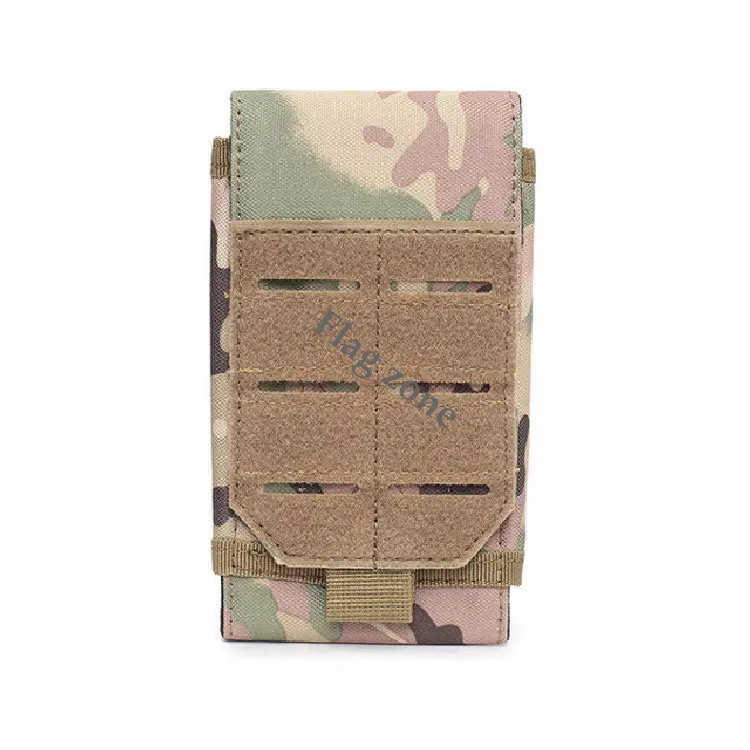 6.5in Multifunctional Molle Pouch Phone Holder Bag Outdoor Travel Cycling EDC Waist Packs Outdoor Molle Tactical Laser Pouch