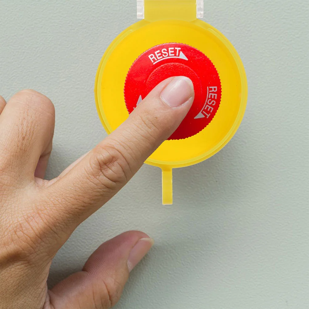 

2pcs Emergency Transparent Push Switch Cover For Industrial Safety, Stop Button Cover, Emergency Switch Guard, Push