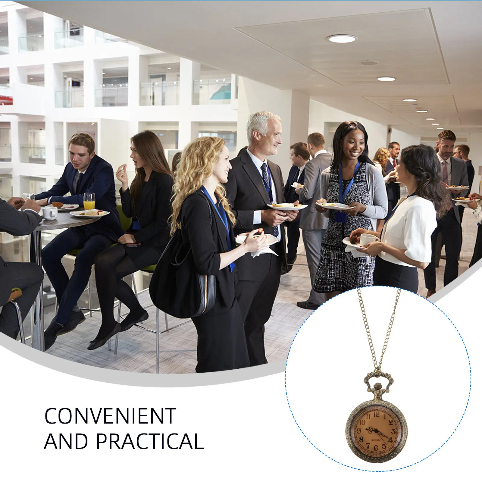 Bronze Glass Cover Retro Pocket Watch Vintage Mechanical Quartz Chain Pendant Design Fashion Gift Pocket Watch