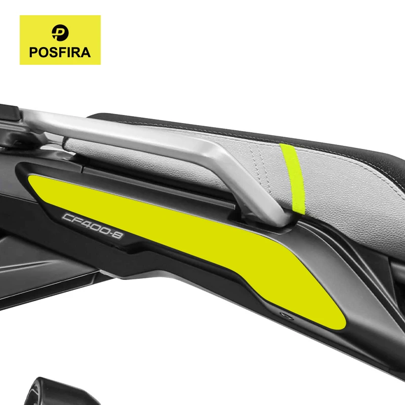 

POSFIRA Motorcycle Rear Seat Stickers Vinyl Decals for CFMoto 450MT CF Moto 450 MT MT450 2024-2025 Motorbike Decor Accessories