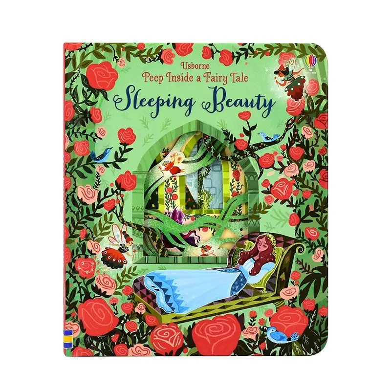 

Peep Inside Sleeping Beauty English Educational Picture Books For Baby Early Childhood gift Children reading book