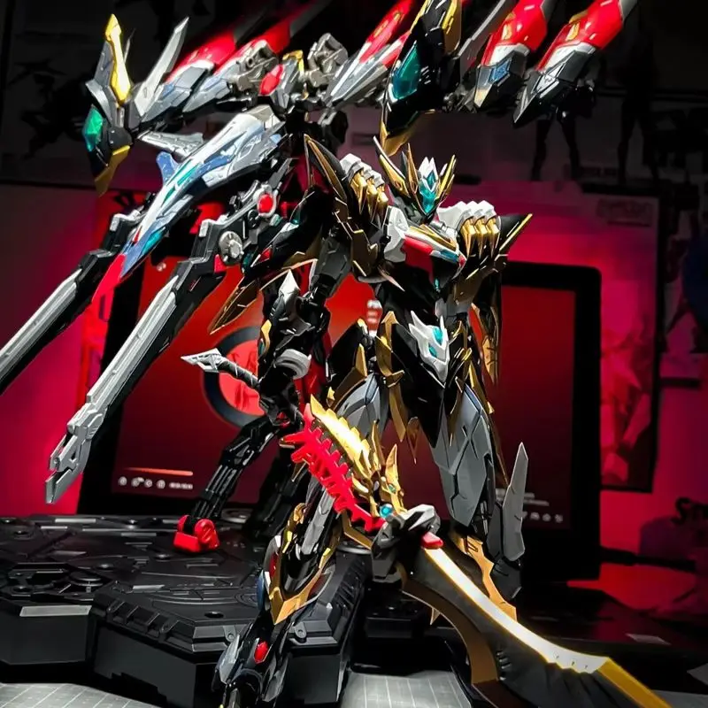 MG 1/100 GAN JIANG MNP-XH12 合金スケルトン組み立てモデル アクションフィギュア - コレクター向けロボットプラスチックモデル玩具