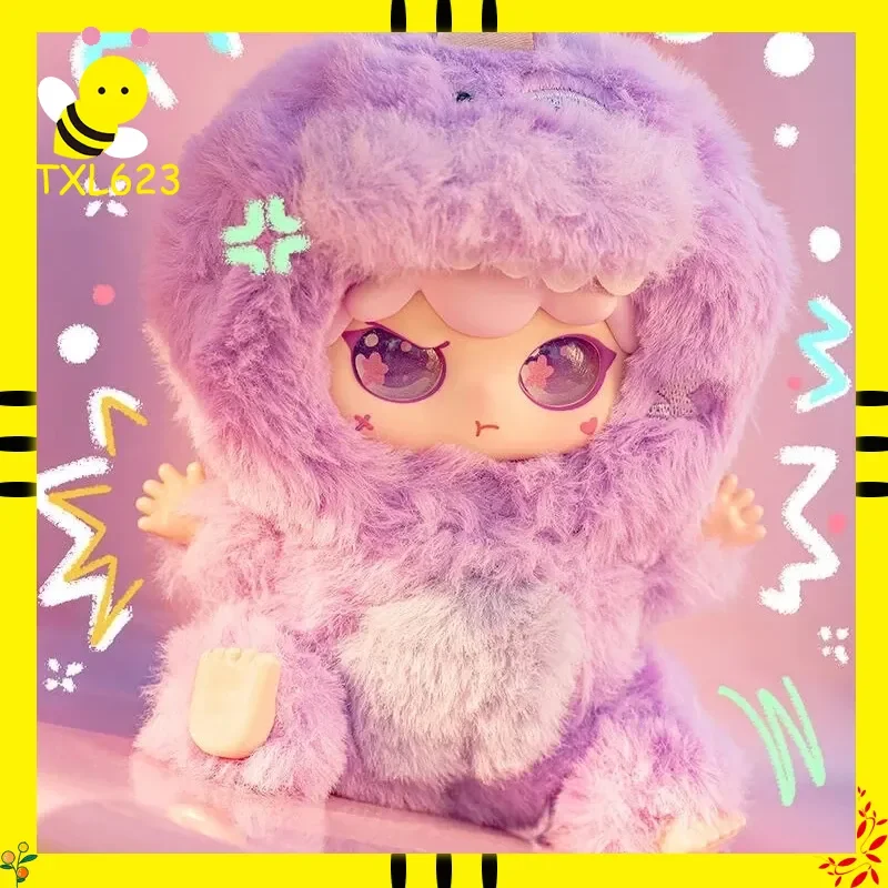 

Baby Three Kimipapa Animal Series Blind Box Plush Keychain Cute Animal Bag Pendant Surprise Gift