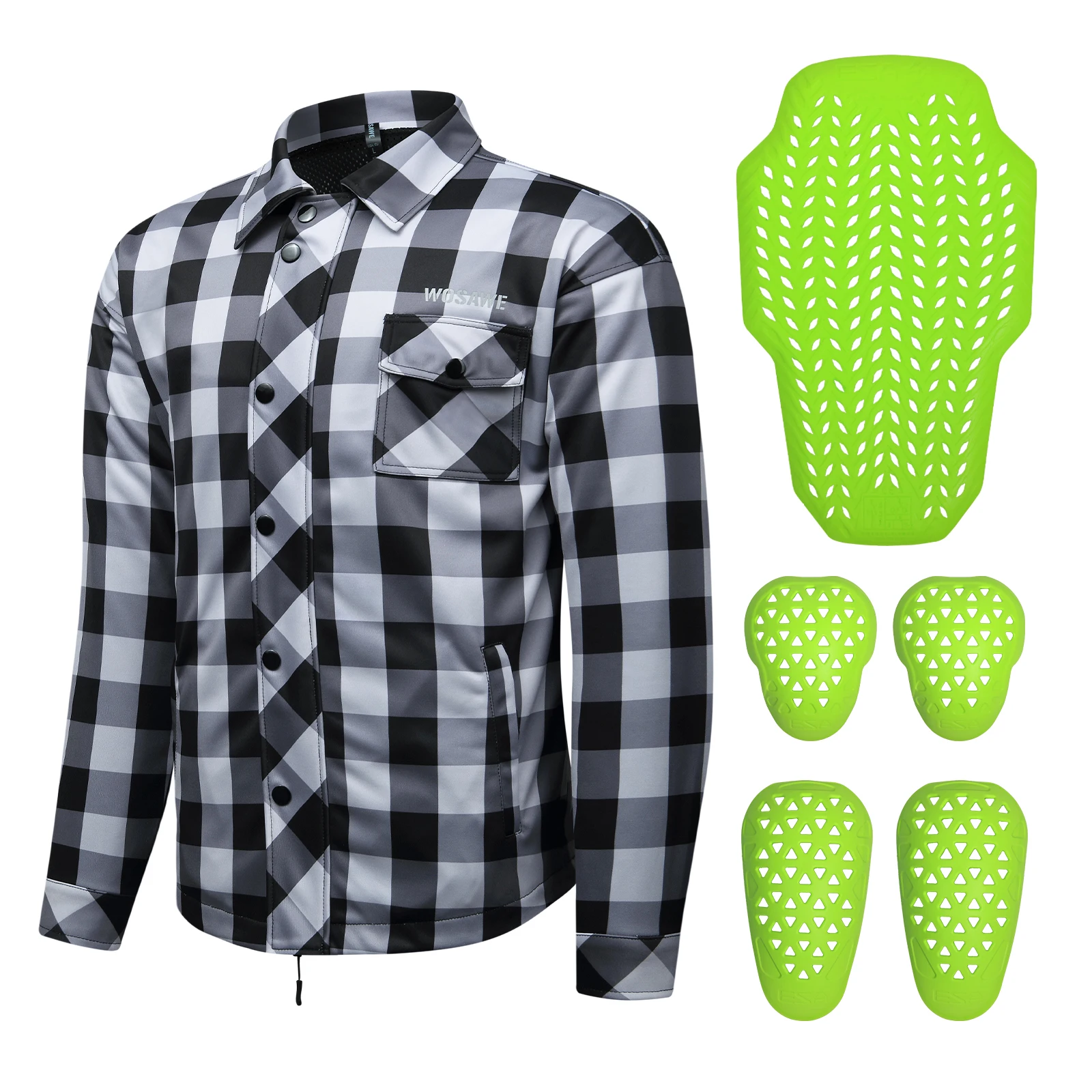 H Jacket Green Pad