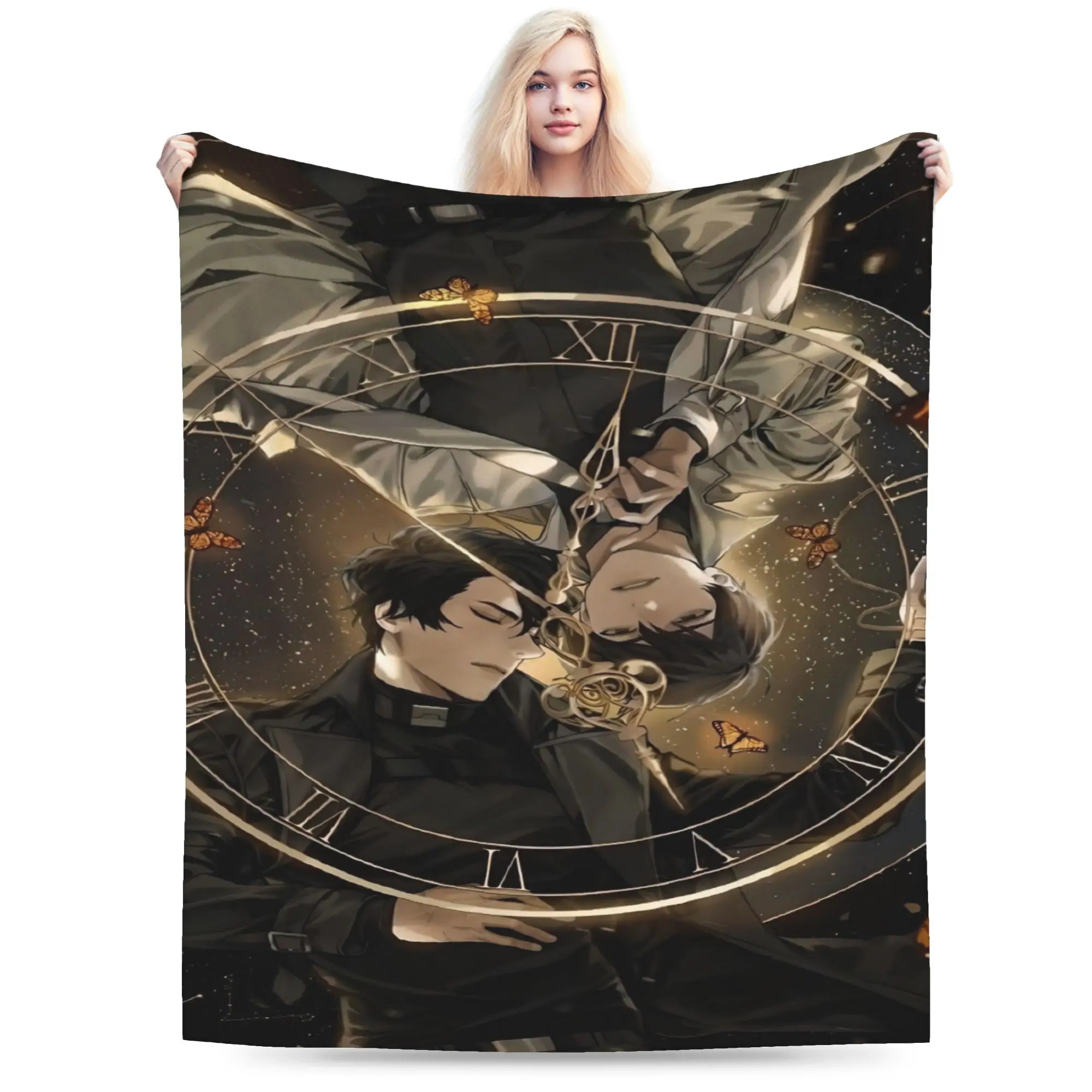 Funny Novel Omniscient Reader Viewpoint  Blanket Super Soft Flannel  Cozy Throw Blankets Machine Washable
