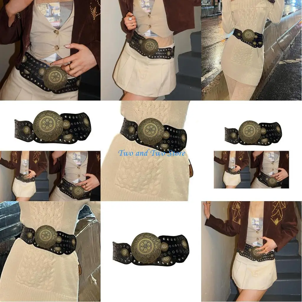 

HX6F Мужской рельефный круглый ремень для платьев, подростковый пояс, противоскользящий ремень для джинсов