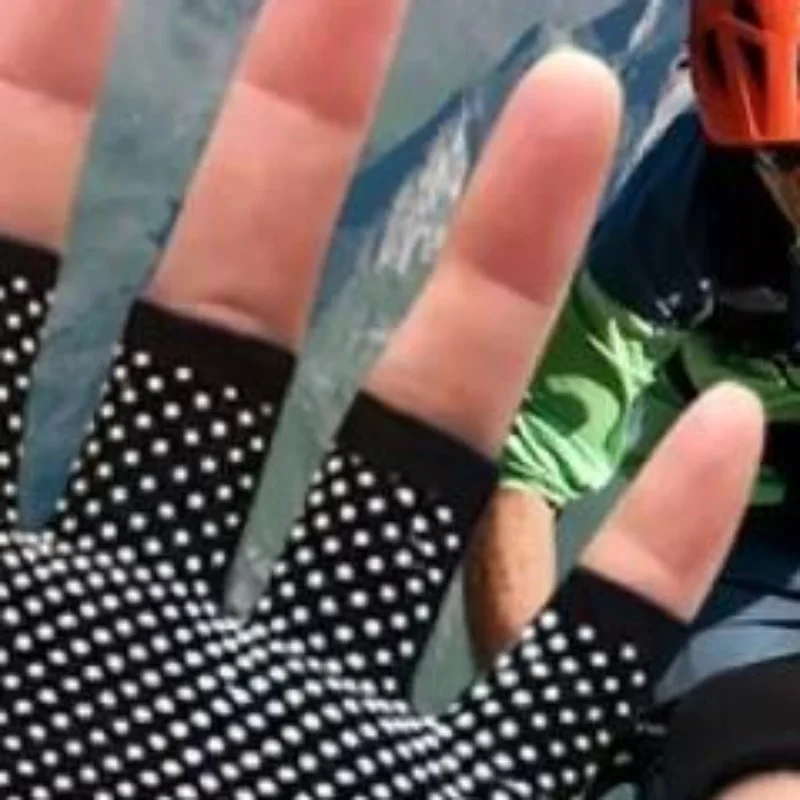 1 Pair Of Sun-Protection Gloves Fingerless Lightweight Stretchy Ideal For Motorcycling 2/5-Finger Exposed-Tip Dispensing Gloves