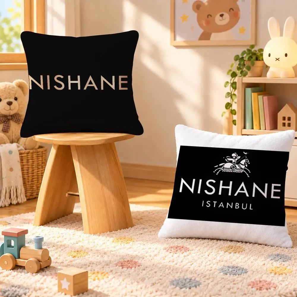 Brand Nishane Niche Fragrance Cushion Cover Personalized Decorative Living Room Home Sofa Bedroom Office Car Decor