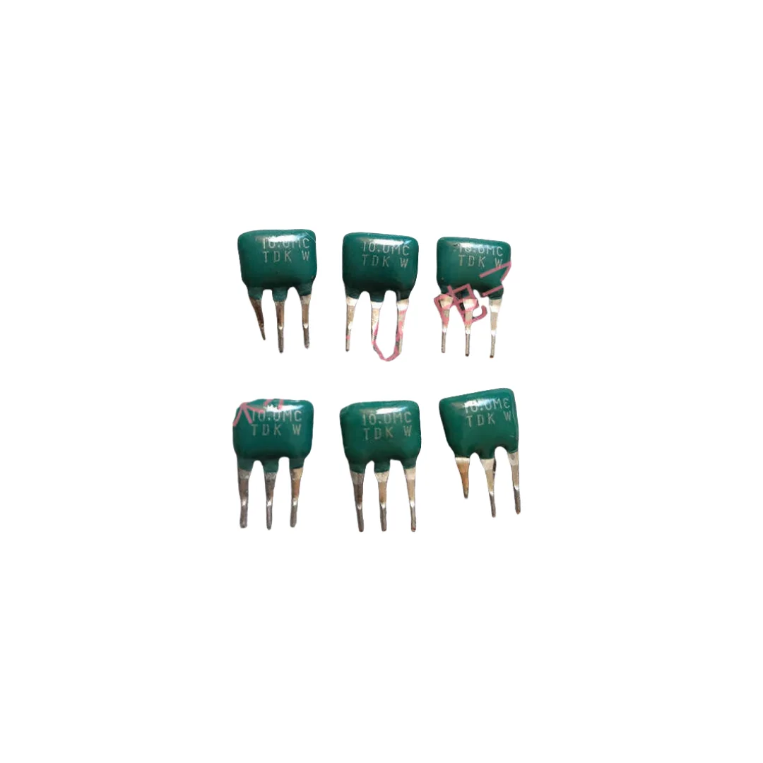 50PCS/original 10M FCR10.0MC5T 10.000MHZ in-line 3-pin smooth 10MHZ