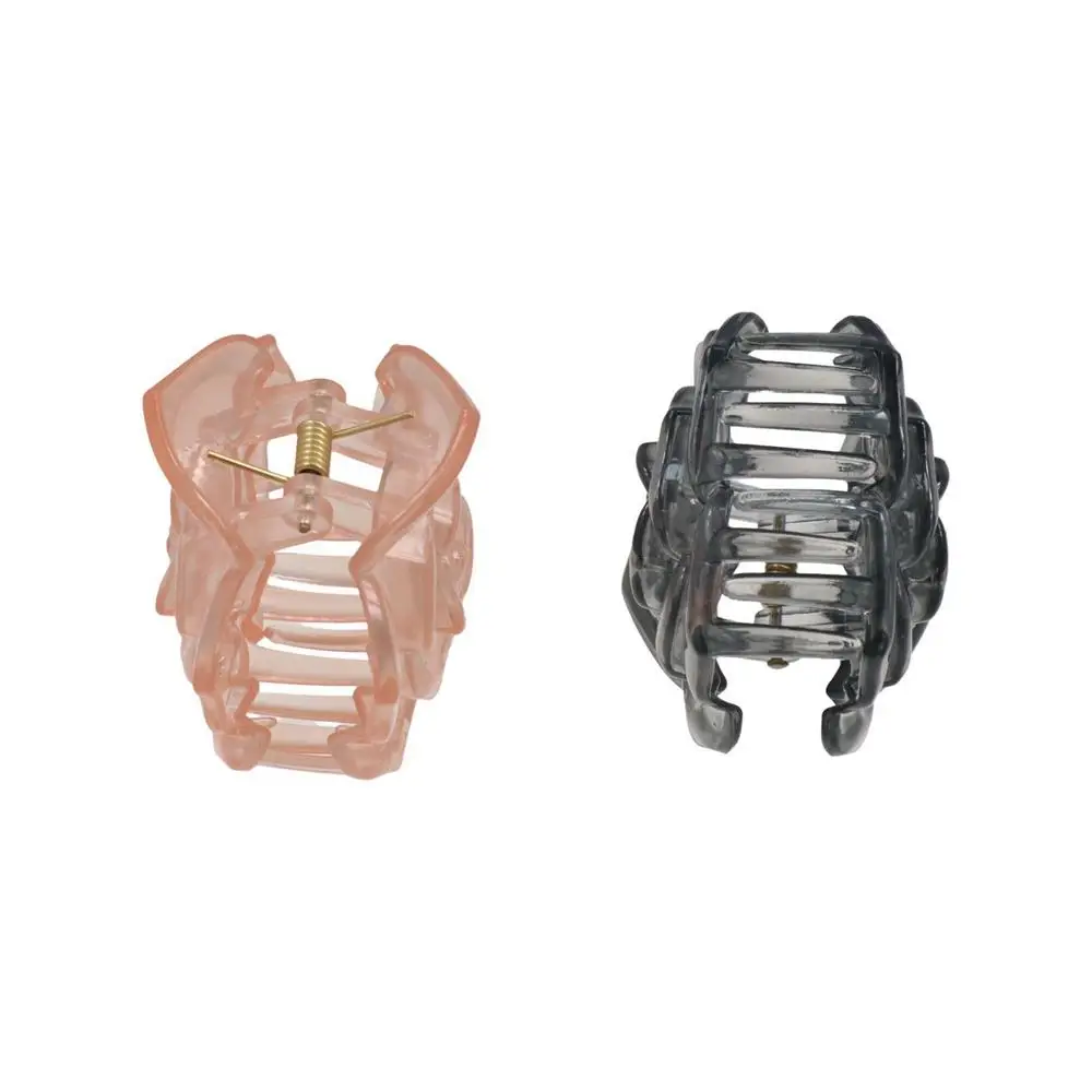 شفاف ريترو روز مشبك شعر تصميم الأزياء الكورية نمط زهرة مشبك شعر القرش المشبك إكسسوارات الشعر مشبك شعر الاكريليك