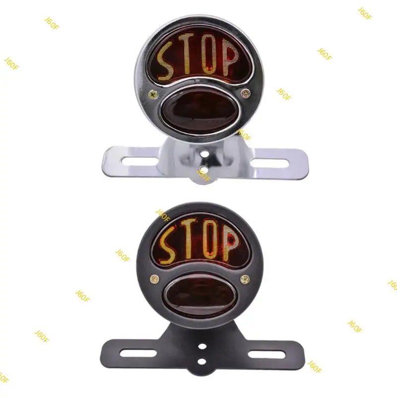 

J60F Motorcycle Stop Light Tail Light Lamp Motorcycle Tail Light Replacement Scooter External Lights