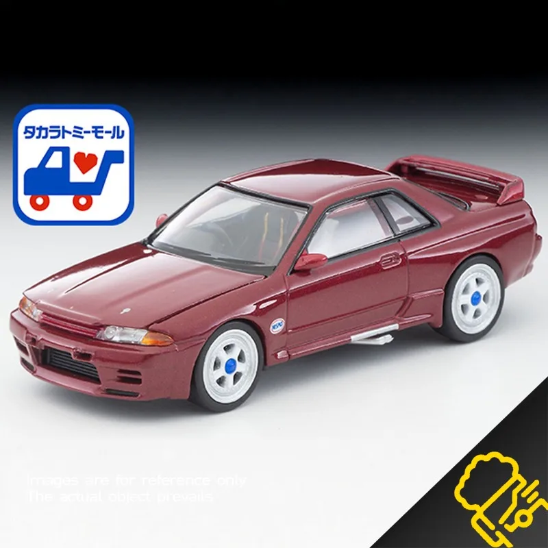 In stock:1:64 network-limited GTR R32 alloy die-cast miniature simulation car model creative decorative item, festival gift