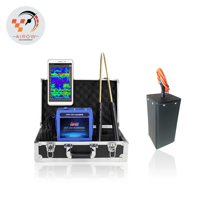 AIROW ISO9001 Certified ADMT-600S 600m Portable 3D Touch Screen  Underground Water Detector/water Finder/water Detection Device