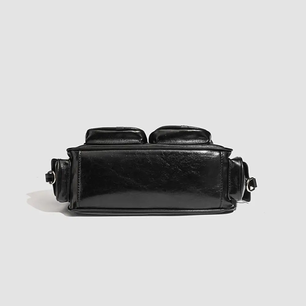 

Simple Y2K Retro Shoulder Bag Spicy Girl Fashion Armpit Bag Handbag Multi-pocket Locomotive Pack Shopping