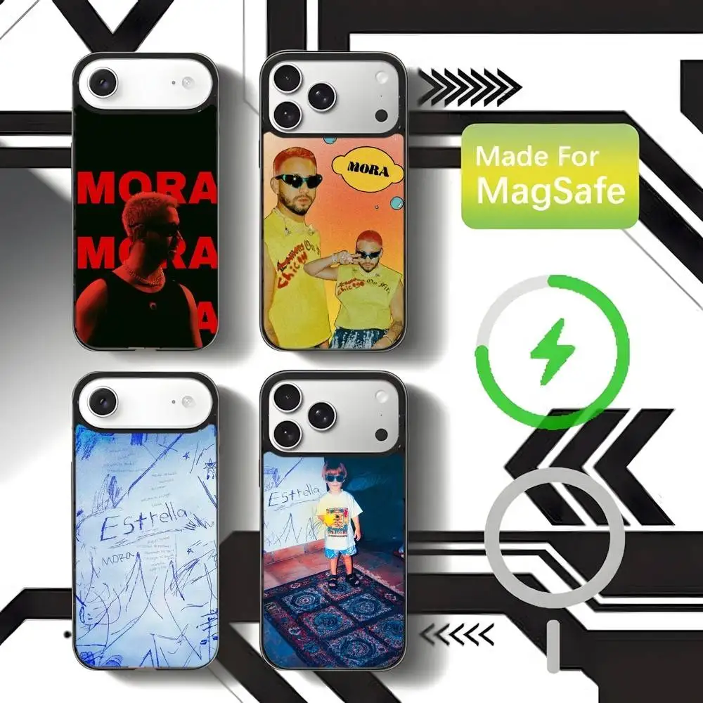 

Singer Mora ESTRELLA Phone Case For iPhone 17,16,15,14,13,12,11,Pro,Max,Plus,Mini,E Magnetic Magsafe Wireless Charging