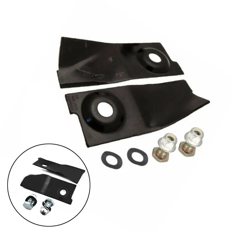 

2 упаковки 18-дюймовых металлических закаленных лезвий и болтов с поворотным наконечником для Masport 200 300 400 500 600 для замены лезвий газонокосилки