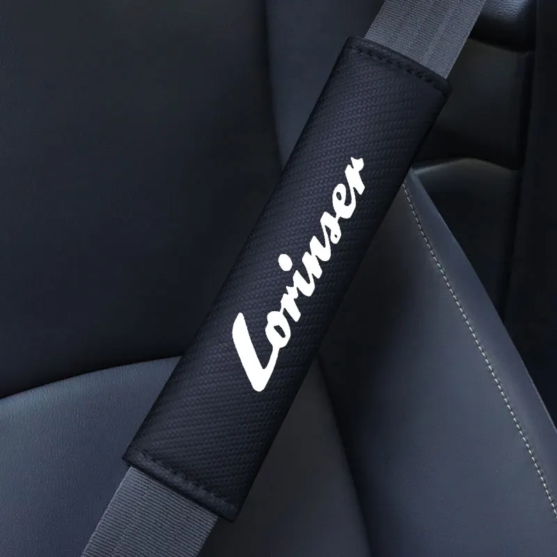 Seat Belt Cover for Lorinser Mercedes Benz LS560MX LX MAYBAC MS500L VS MS500 GS LS500 W203 W204 W210 W211 W205 Car Accessories