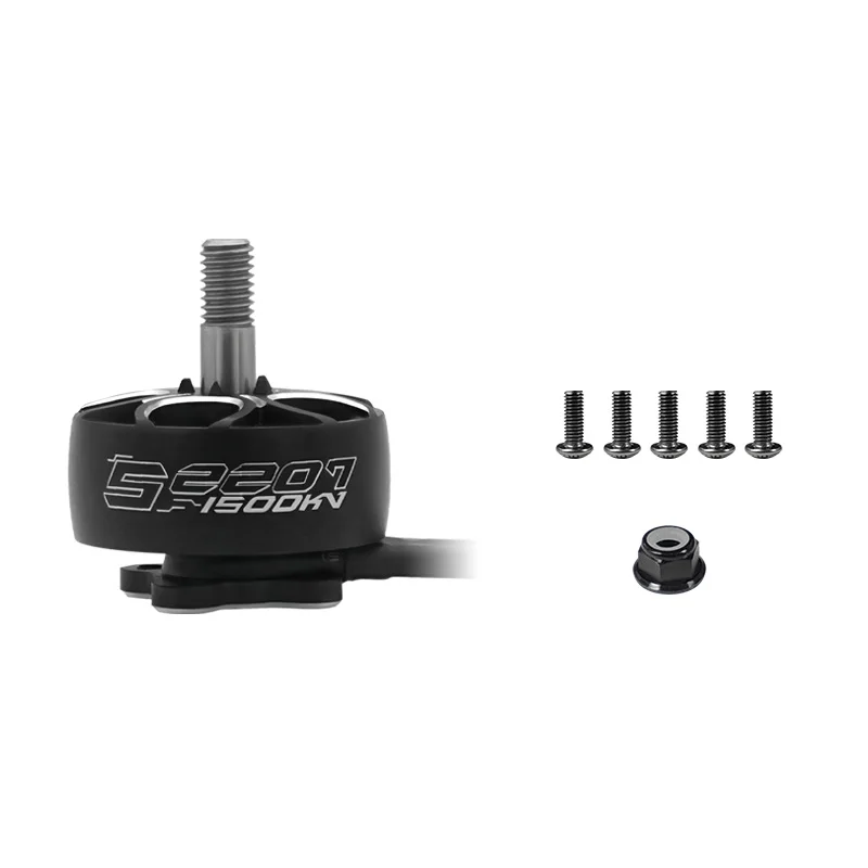SEQURE S2207 6S 8S Brushless Aeromodelling Motor High Efficiency High Torque 1500KV /1850KV /2100KV