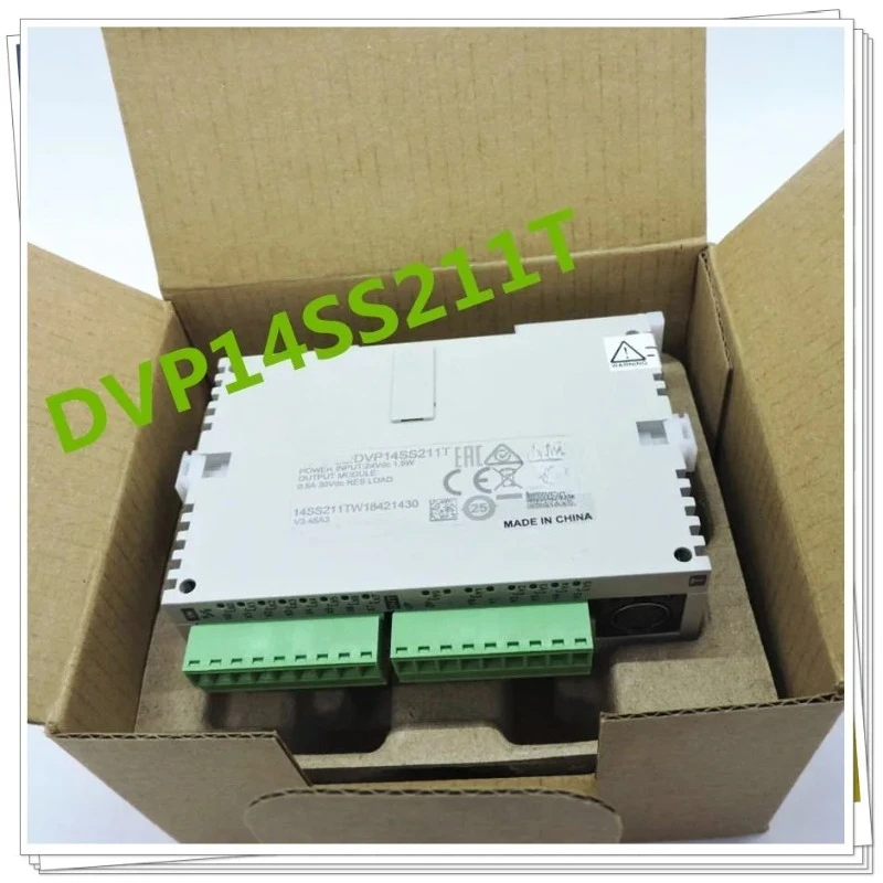 Original Full New SS2 series PLC programmable controller DVP14SS211T Transistor ouput 24VDC 8DI 6DO in box