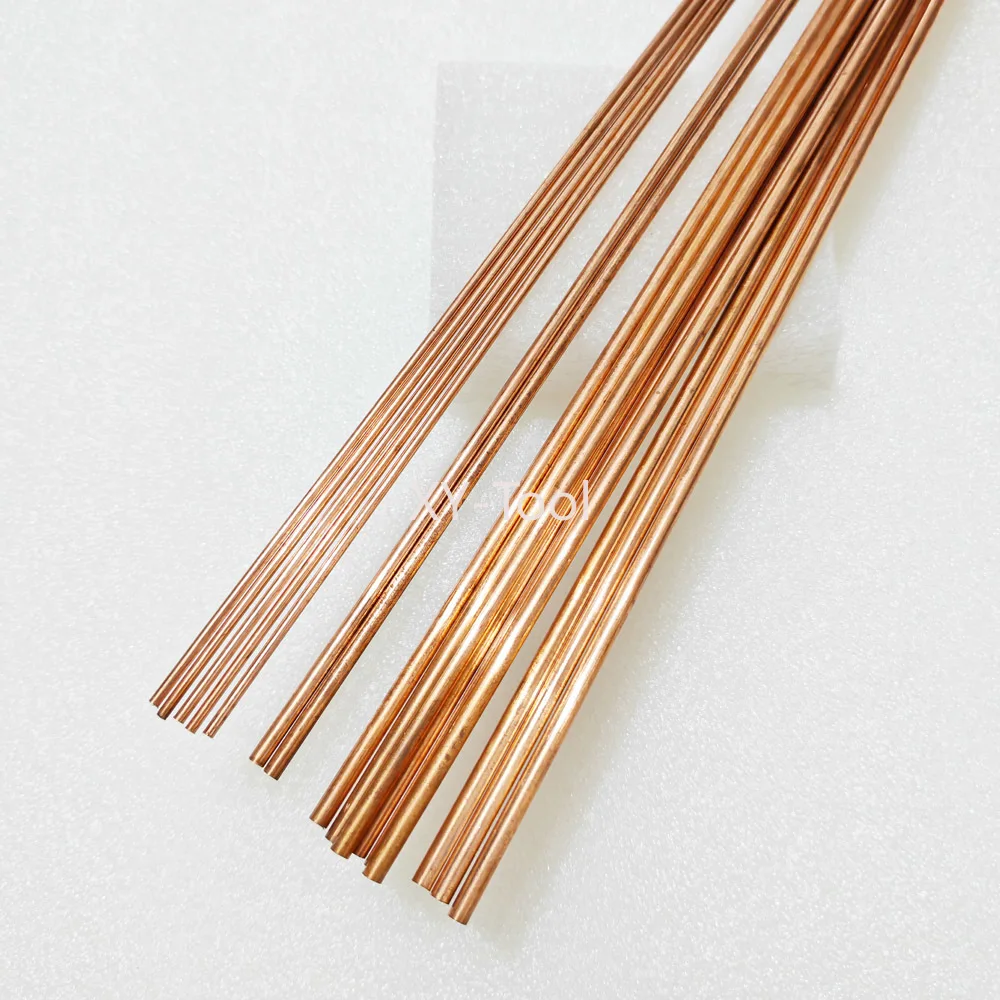 구리 막대 DIY 금속 얇은 둥근 Soild 막대 직경 1mm 1.5mm 2mm 2.5mm 3mm 3.5mm 4mm 5mm 6mm 7mm 8mm 10mm ~ 15mm 빨간색 구리 막대 스트립