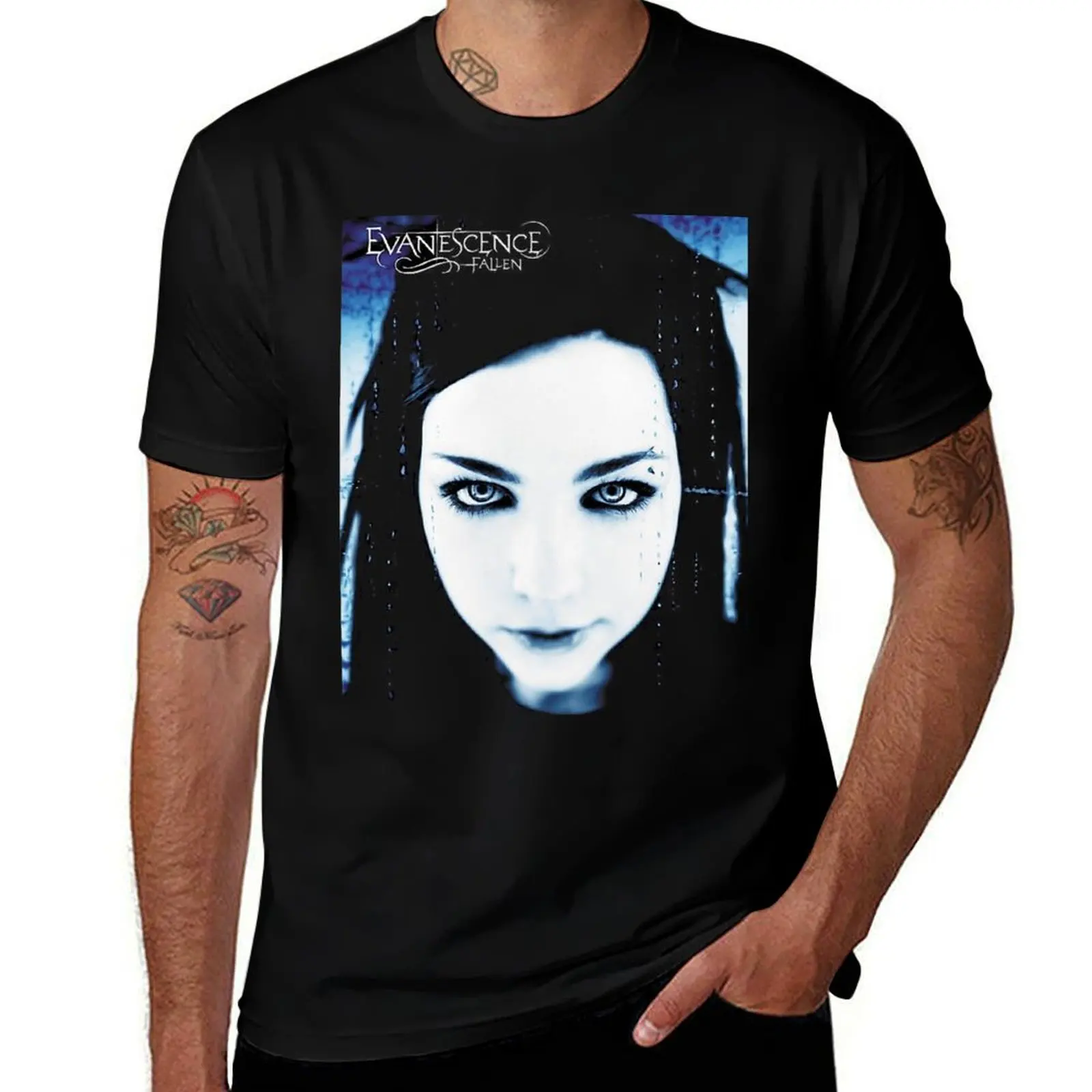 

Evanescence T-Shirt man t shirt graphic man t shirts high quality luxury brand T-Shirt