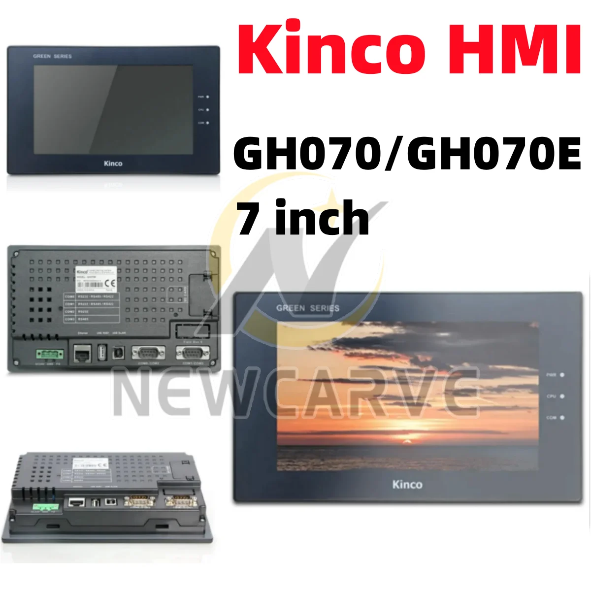 7 Inch Kinco HMI Touch Screen GL070/GL070E/G070/G070E/GH070/GH070E/MK070E-33DT/MT070/MT070E Ethernet USB Human Machine Interface