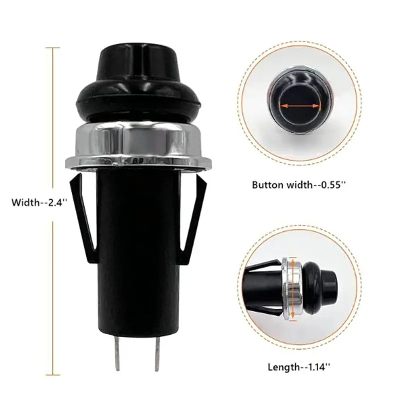 A45I 2X 66220 Igniter Button/Switch Compatible with Spirit E/S-210 220 310 315 320 330 Grills, 7642 7643 Partial Replacement
