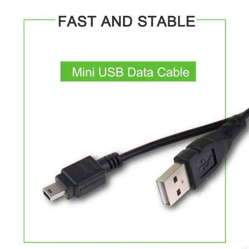 كابل شاحن USB 2.0 F68C-A-Male إلى Mini-B 5-Pincl-2.6 قدم (0.8 متر)