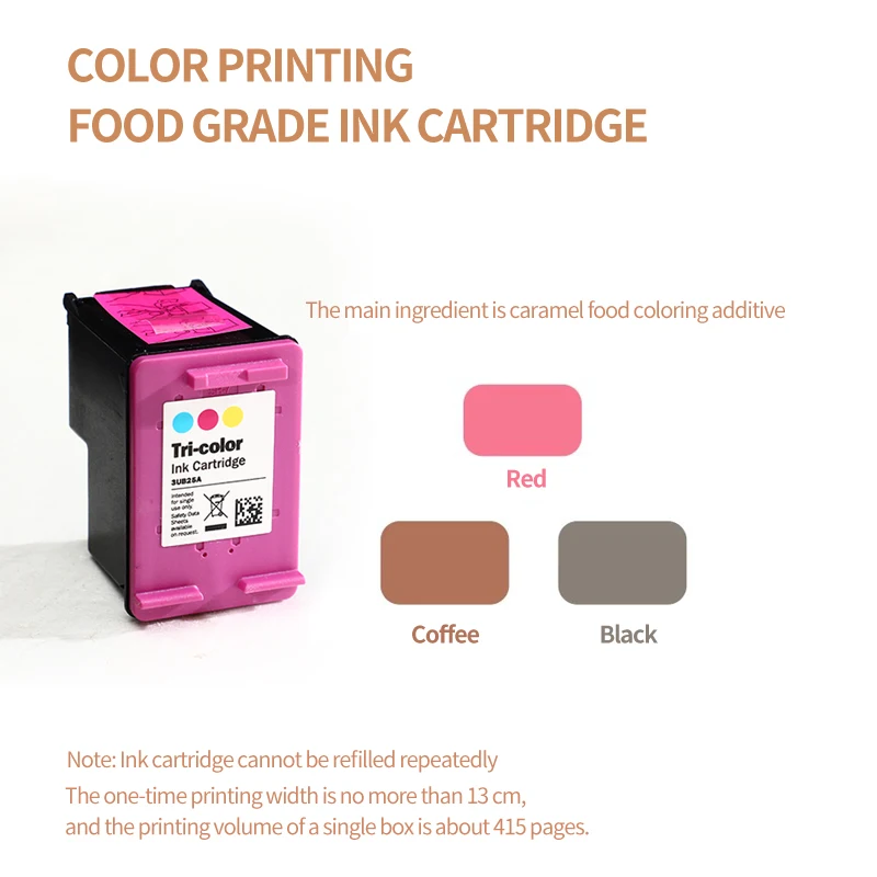 Food Coffee Printer Mobile Color Mini Handheld Printer Edible Ink Food Printing WIFI PrinCube Hand Inkjet