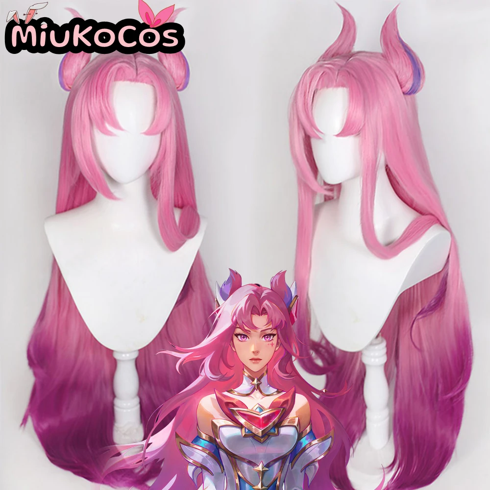 

IN STOCK Star Guardian Kaisa Cosplay Wig MiukoCosplay Game League of Legends Cosplay