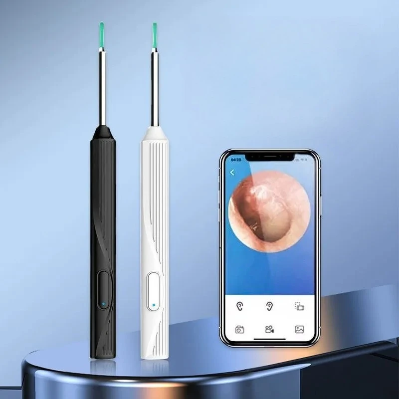 

Wireless Smart Ear Cleaner – Reusable HD Camera Ear Pick with LED Light, Gentle Earwax Removal Tool for Safe Home Use