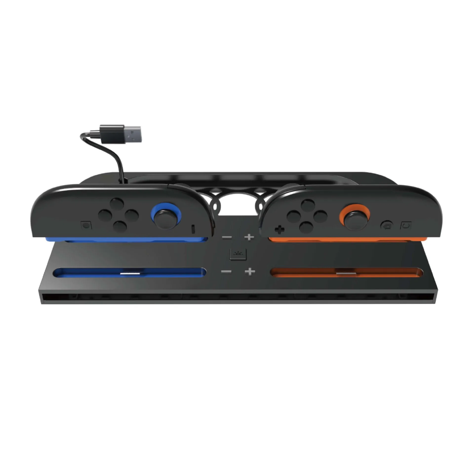 Switch 2 controller charging dock NS2 game cartridge storage box left and right small controller charging base with RGB light
