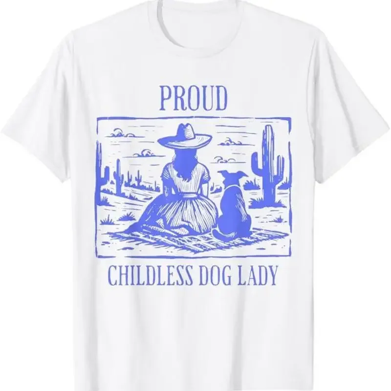 Proud childless dog lady T-Shirt