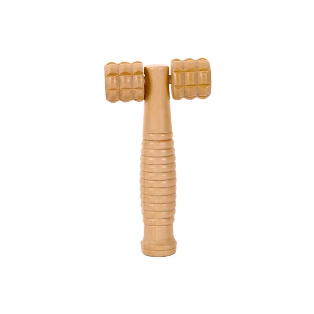 Household Wooden Massage Roller Manual Handheld Body Massage Tool Anti-Cellulite Reflexology Trigger Point Massager Women Men