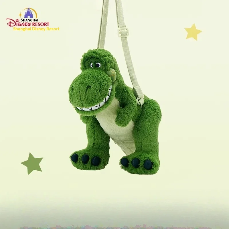 

Плюшевая сумка через плечо Disney Toy Story Rex, милая плюшевая сумка в виде динозавра, подарок для детей, сувенир из тематического парка