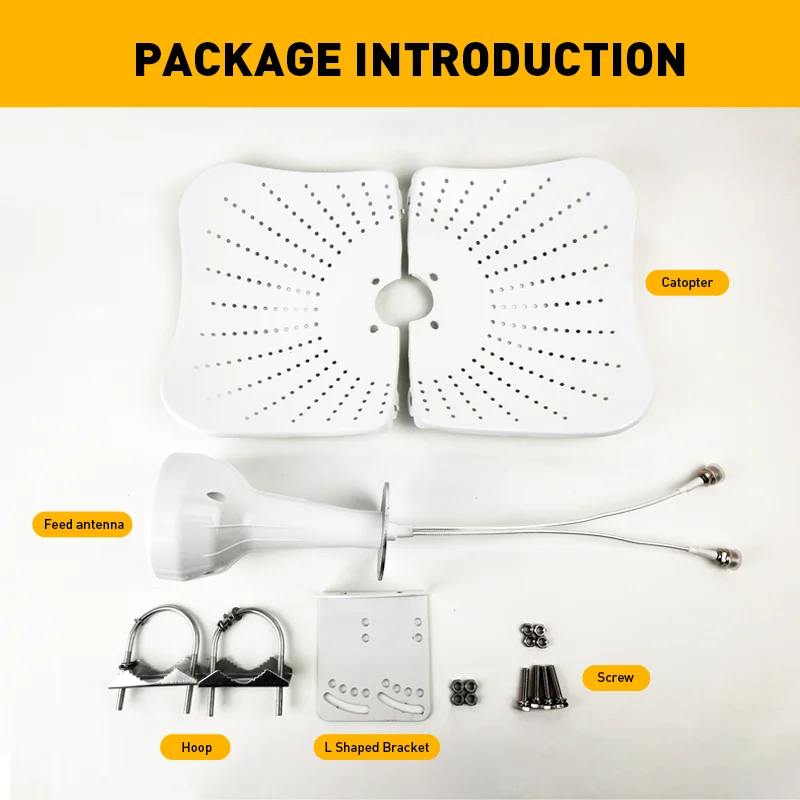 Imagem -06 - Suncomm-alimentação de Antena Externa Mimo Q21 17104200mhz 2g 3g 4g 5g Lte Antena Externa x tipo n